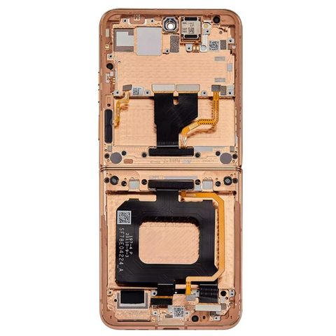 Pantalla OLED con táctil + marco para Moto Razr 50 Ultra (XT2451), Peach Fuzz — imagen 3