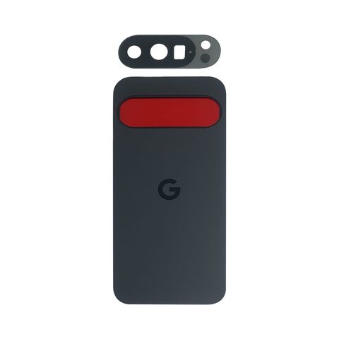 Carcasa trasera con adhesivo y lente de cámara Premium para Google Pixel 10 Pro, Obsidian — imagen 1