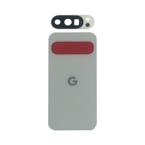 Carcasa trasera con adhesivo y lente de cámara Premium para Google Pixel 10 Pro, Porcelain — imagen 1