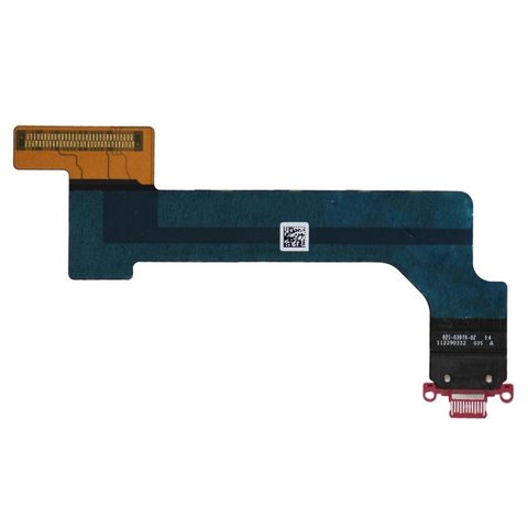 Flex de puerto de carga dock Premium para iPad 10th Generation, Requiere soldadura, 2022 / 4G Version / Red — imagen 2