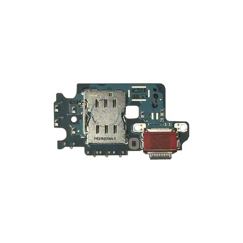 Placa de puerto de carga con lector de tarjeta SIM Premium para Galaxy S24 5G (S921U), Versión US — imagen 2