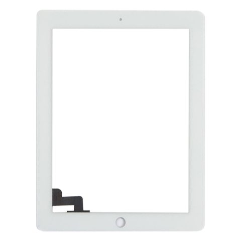 Cristal táctil con digitalizador Premium para iPad 2, White — imagen 2
