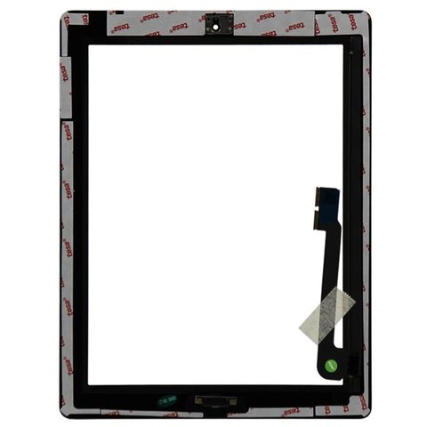 Cristal táctil con digitalizador y botón de inicio Premium para iPad 3, Black — imagen 3