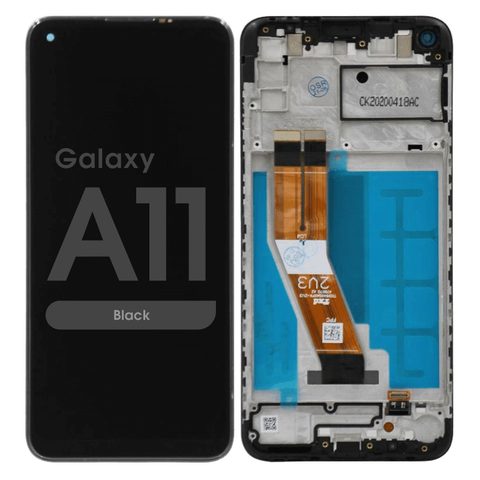 Pantalla LCD con táctil sin marco Premium para Galaxy A11 (A115F/A115M), Versión Internacional, Frame / 159.5mm / Black — imagen 1
