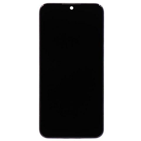 Pantalla LCD con táctil + marco Premium para Galaxy A01 (A015), Versión Internacional, Narrow Connector / USB-C / Black — imagen 2