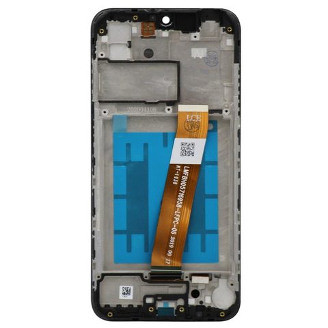 Pantalla LCD con táctil + marco Premium para Galaxy A01 (A015), Versión US, Narrow Connector / USB-C / Black — imagen 3