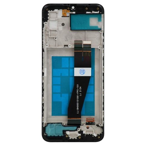Pantalla LCD con táctil + marco Premium para Galaxy A03s, A037M / 2021 / TYPE-C / Black — imagen 3