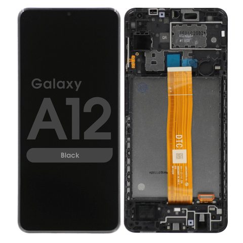 Pantalla LCD con táctil + marco Premium para Galaxy A12 (A125), Black — imagen 1