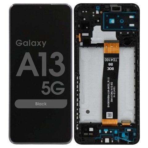 Pantalla LCD con táctil + marco Premium para Galaxy A13 5G, A136U / 2021 / Black — imagen 1
