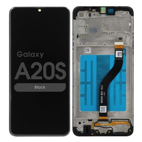 Pantalla LCD con táctil + marco Premium para Galaxy A20s (A207), Black — imagen 1