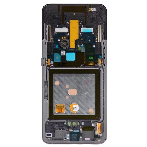 Pantalla LCD con táctil + marco Premium para Galaxy A80 (A805), Phantom Black — imagen 3