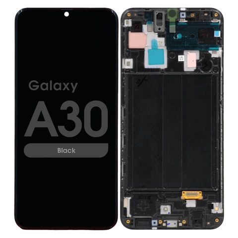 Pantalla OLED con táctil + marco Premium para Galaxy A30, A305 / 2019 / Black — imagen 1