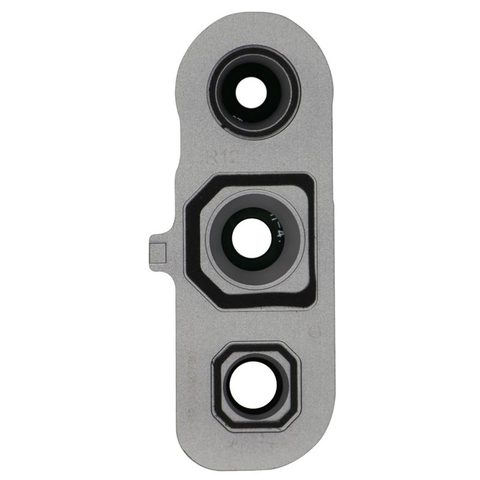 Lente de cámara trasera con bisel Premium para Galaxy S24 FE (S721), Silver — imagen 2