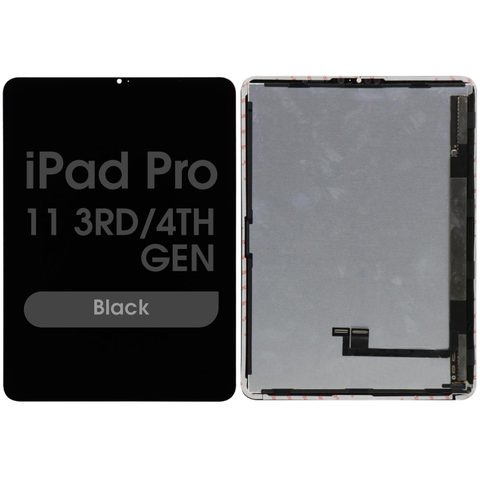 Pantalla LCD con táctil Premium Refurbished para iPad Pro 11 3rd Gen / 4th Gen, 2021 / 2022 / Black — imagen 1