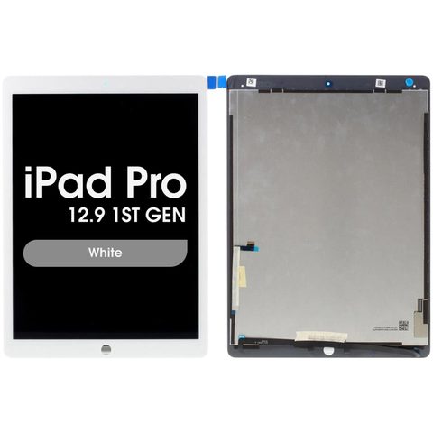 Pantalla LCD con táctil Premium Refurbished para iPad Pro 12.9 1st Gen, White — imagen 1