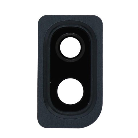 Lente de cámara trasera con anillo bisel para Galaxy A10 (A105), Black — imagen 1