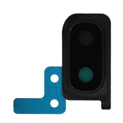 Lente de cámara trasera con anillo bisel para Galaxy A30 (A305), Black — imagen 1