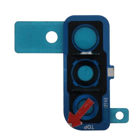 Lente de cámara trasera con anillo bisel para Galaxy A50 (A505), Blue — imagen 2