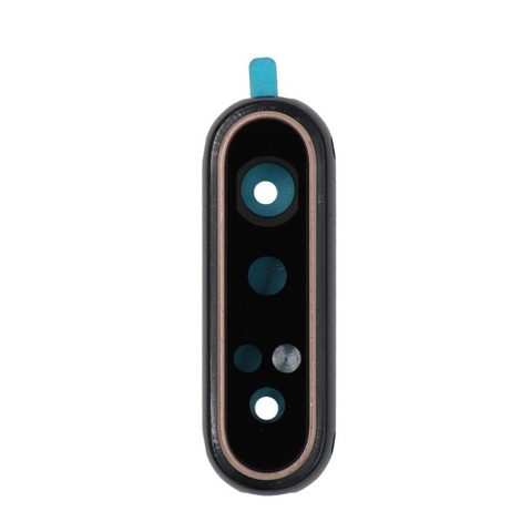 Lente de cámara trasera con anillo bisel para Galaxy A80 (A805), Phantom Black — imagen 1