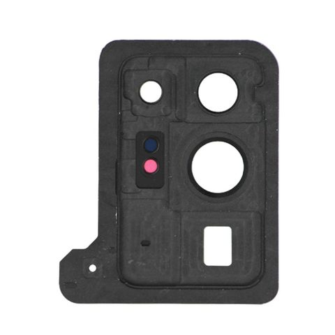 Lente de cámara trasera con anillo bisel para Galaxy Note 20 Ultra 5G (N985/N986), Mystic Black — imagen 2