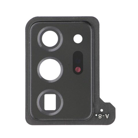 Lente de cámara trasera con anillo bisel para Galaxy Note 20 Ultra 5G (N985/N986), Mystic Black — imagen 1