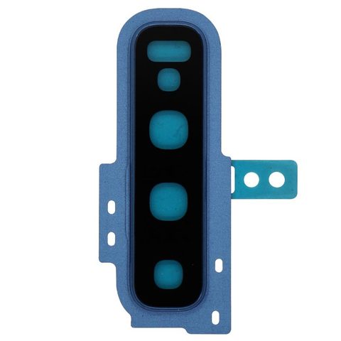 Lente de cámara trasera con anillo bisel para Galaxy S10 (G973), Prism Blue — imagen 1