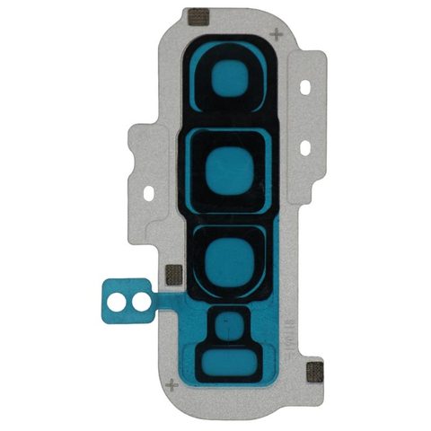 Lente de cámara trasera con anillo bisel para Galaxy S10 Plus (G975), Prism White — imagen 2