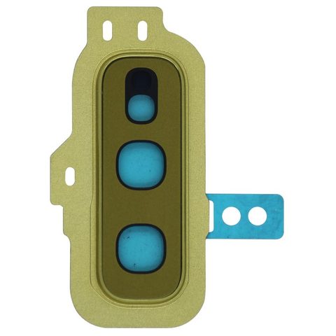 Lente de cámara trasera con anillo bisel para Galaxy S10e (G970), Canary Yellow — imagen 1