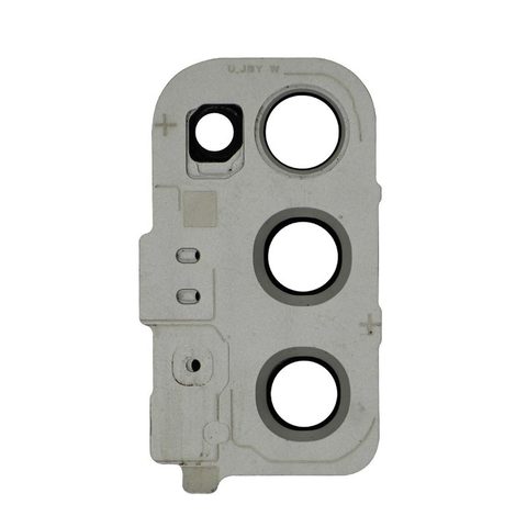 Lente de cámara trasera con anillo bisel para Galaxy S20 (G980), Cloud White — imagen 2