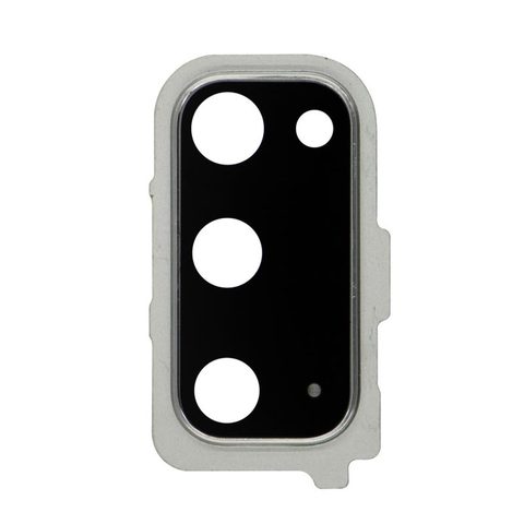 Lente de cámara trasera con anillo bisel para Galaxy S20 (G980), Cloud White — imagen 1