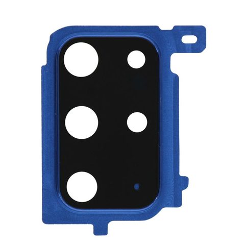 Lente de cámara trasera con anillo bisel para Galaxy S20 Plus (G985), Cloud Blue — imagen 1
