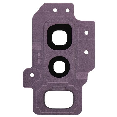 Lente de cámara trasera con anillo bisel para Galaxy S9 Plus (G965), Lilac Purple — imagen 2