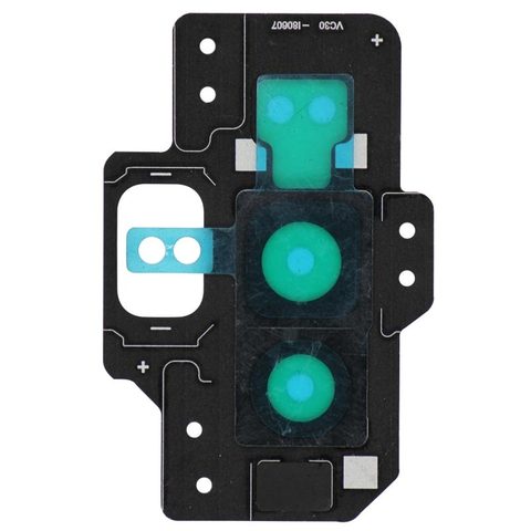 Tapa de lente de cámara trasera para Galaxy Note 9 (N960), Midnight Black (Glass) — imagen 2