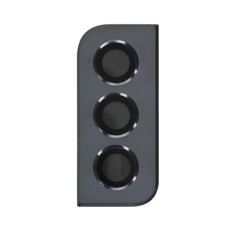 Tapa de lente de cámara trasera con anillo bisel para Galaxy S21 (G991), Black — imagen 1