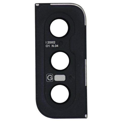 Tapa de lente de cámara trasera con anillo bisel para Galaxy S21 (G991), Phantom Gray — imagen 2