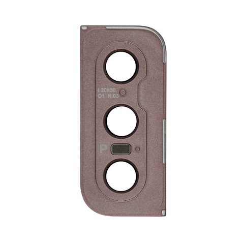 Tapa de lente de cámara trasera con anillo bisel para Galaxy S21 (G991), Phantom Pink — imagen 2