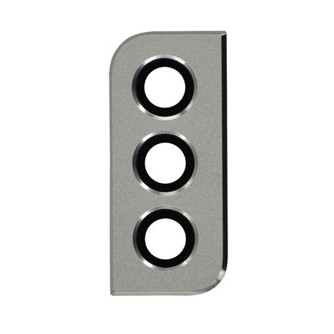 Tapa de lente de cámara trasera con anillo bisel para Galaxy S21 (G991), Phantom White — imagen 1
