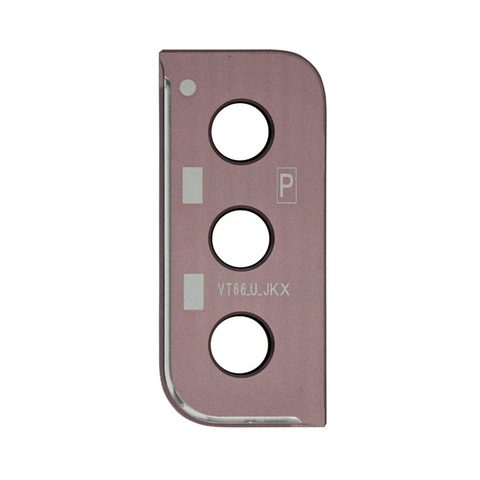 Tapa de lente de cámara trasera con anillo bisel para Galaxy S21 Plus 5G (G996), Phantom Pink — imagen 2