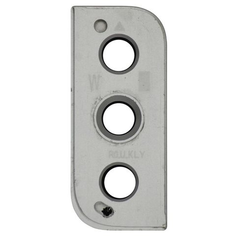 Tapa de lente de cámara trasera con anillo bisel para Galaxy S22 5G (S901), White — imagen 2