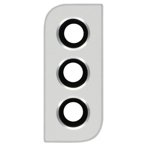 Tapa de lente de cámara trasera con anillo bisel para Galaxy S22 5G (S901), White — imagen 1