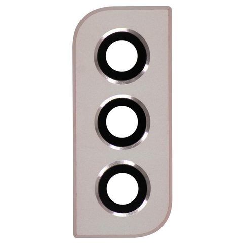 Tapa de lente de cámara trasera con anillo bisel para Galaxy S22 Plus 5G (S906), Pink Gold — imagen 1