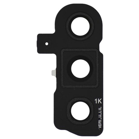 Tapa de lente de cámara trasera con anillo bisel para Galaxy S23 5G / S23 Plus 5G (S911), Phantom Black — imagen 2