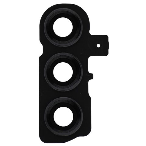 Tapa de lente de cámara trasera con anillo bisel para Galaxy S23 5G / S23 Plus 5G (S911), Phantom Black — imagen 1