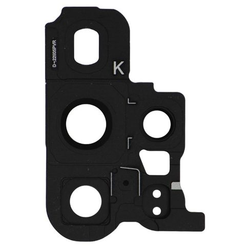 Tapa de lente de cámara trasera con anillo bisel para Galaxy S23 Ultra 5G (S918), Phantom Black — imagen 2