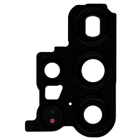 Tapa de lente de cámara trasera con anillo bisel para Galaxy S23 Ultra 5G (S918), Phantom Black — imagen 1