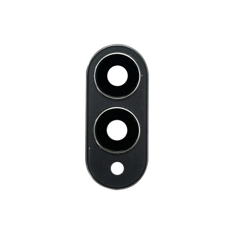 Tapa de lente de cámara trasera con anillo bisel para Galaxy S25 Edge (S937), Titanium JetBlack — imagen 1