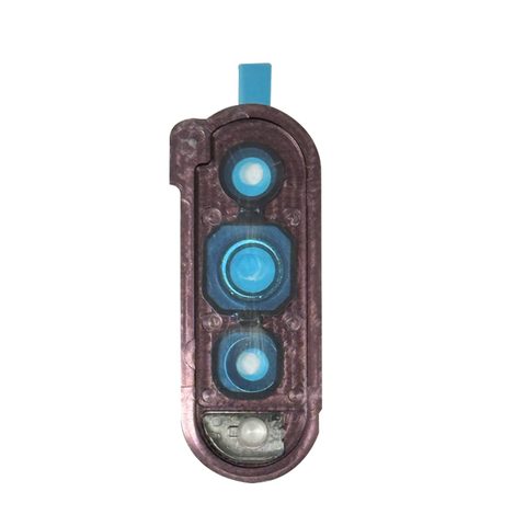 Tapa de lente de cámara trasera con anillo bisel para Galaxy Z Fold 4 5G (F936), Burgundy — imagen 2