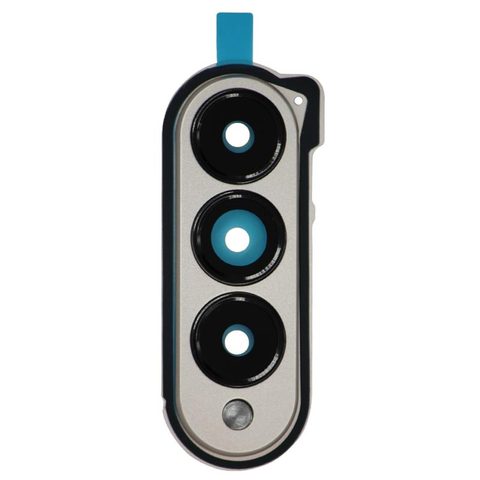 Tapa de lente de cámara trasera con anillo bisel para Galaxy Z Fold 4 (F936), Beige — imagen 1