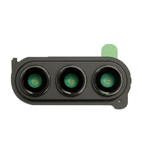 Tapa de lente de cámara trasera con anillo bisel para Galaxy Z Fold 5 5G (F946), Phantom Black — imagen 1