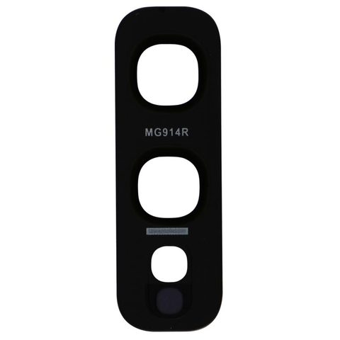 Cristal de lente de cámara trasera (solo cristal) para Galaxy S10e (G970), Prism Black — imagen 2